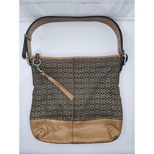 Coach Signature Convertible Shoulder Bag #F10416